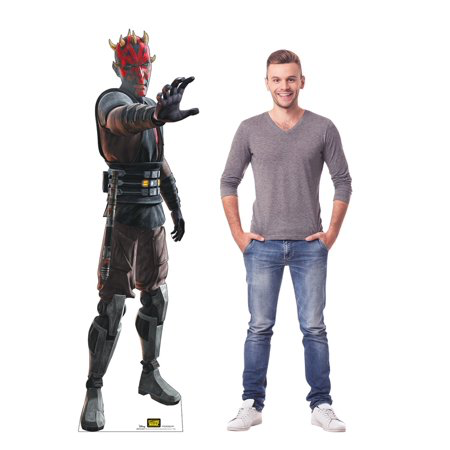 New The Clone Wars Darth Maul Cardboard Standee available!