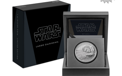 New Star Wars Lando Calrissian Silver Coin available for pre-order!