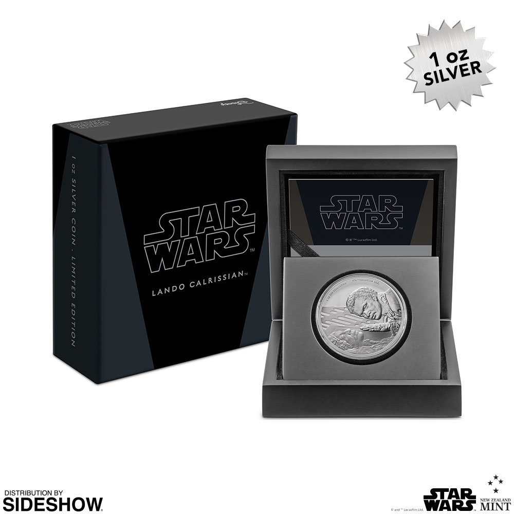 SW Lando Calrissian Silver Coin 2