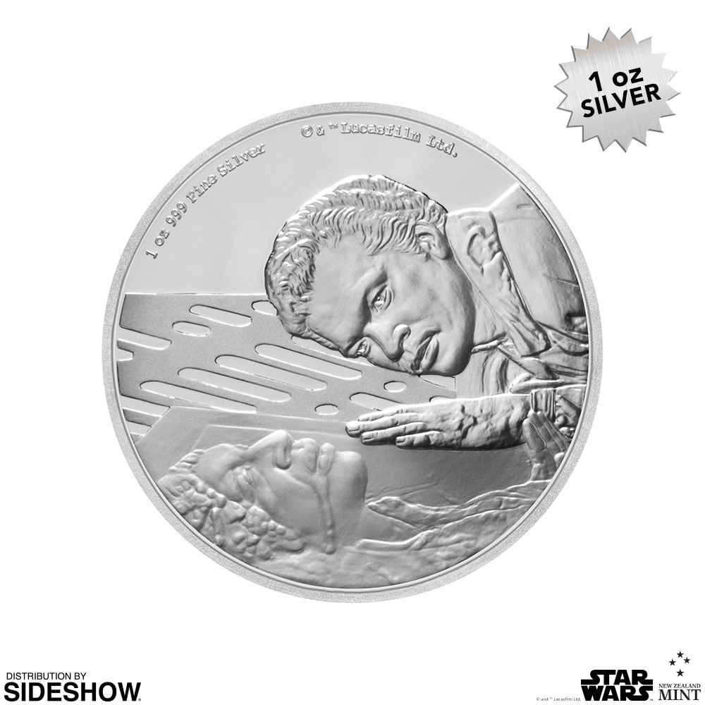 SW Lando Calrissian Silver Coin 4