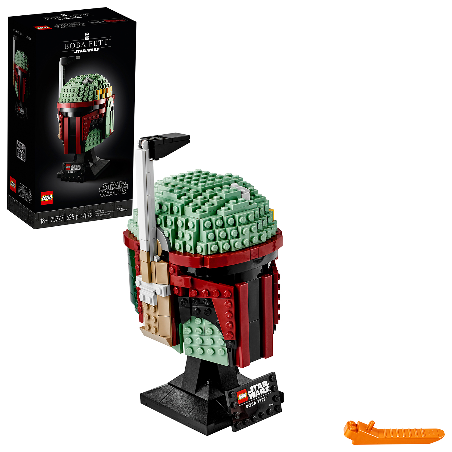 SW Boba Fett Helmet Lego Set 1