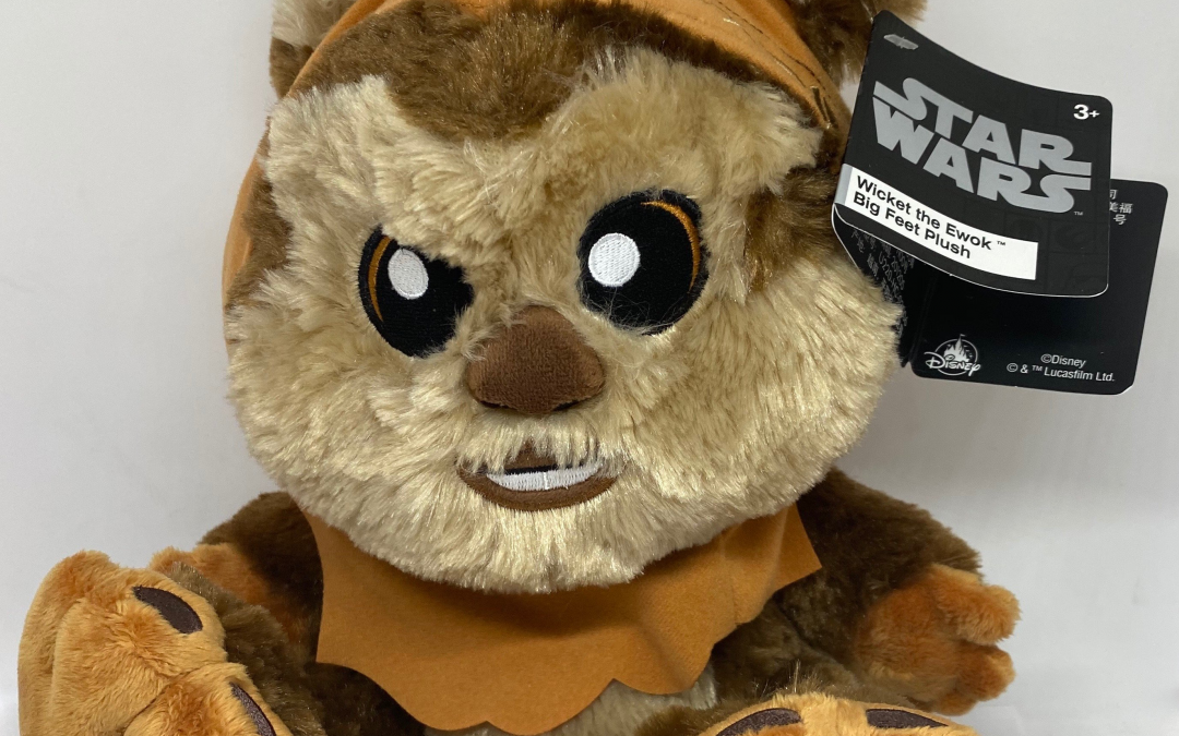 New Star Wars Wicket the Ewok Plush Toy available now!
