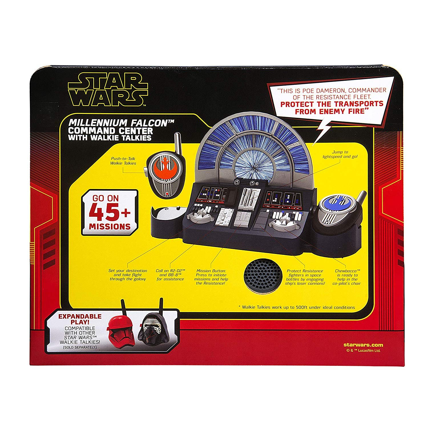 TROS Millennium Falcon Command Center Toy 2