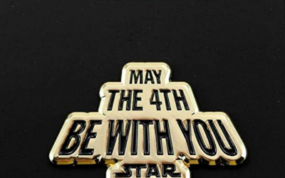 New "May The Fourth Be with You" Gold Collector Pin available!