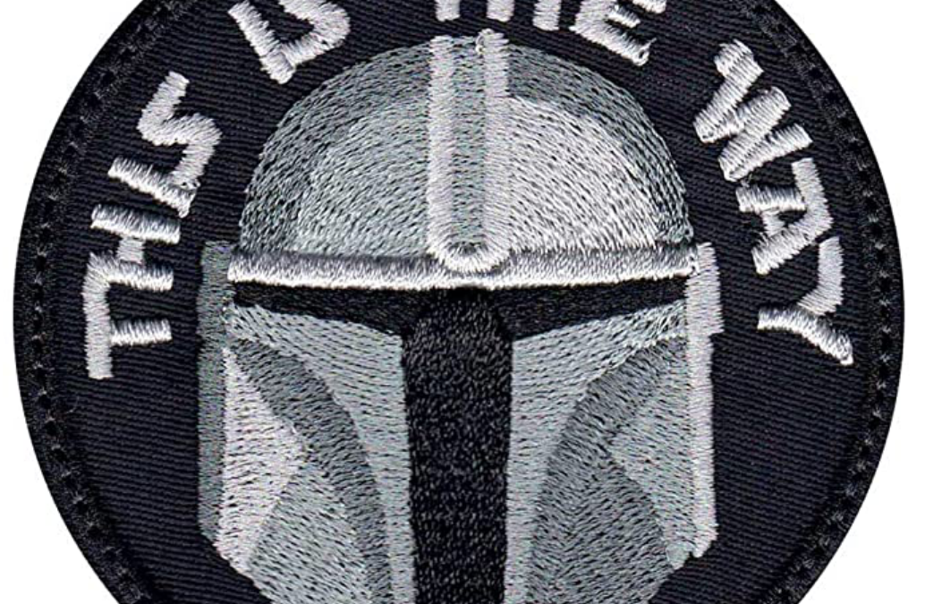 New "This Is The Way" Full Helmet Inspired Art Patch available!