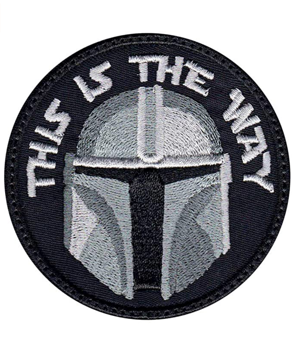 TM "This Is The Way" Full Helmet Inspired Art Patch 1