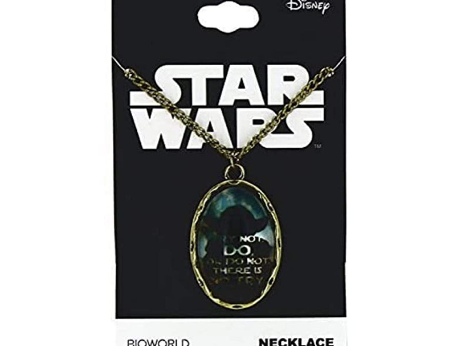 New Star Wars Yoda "There is no try" Cameo Necklace available!