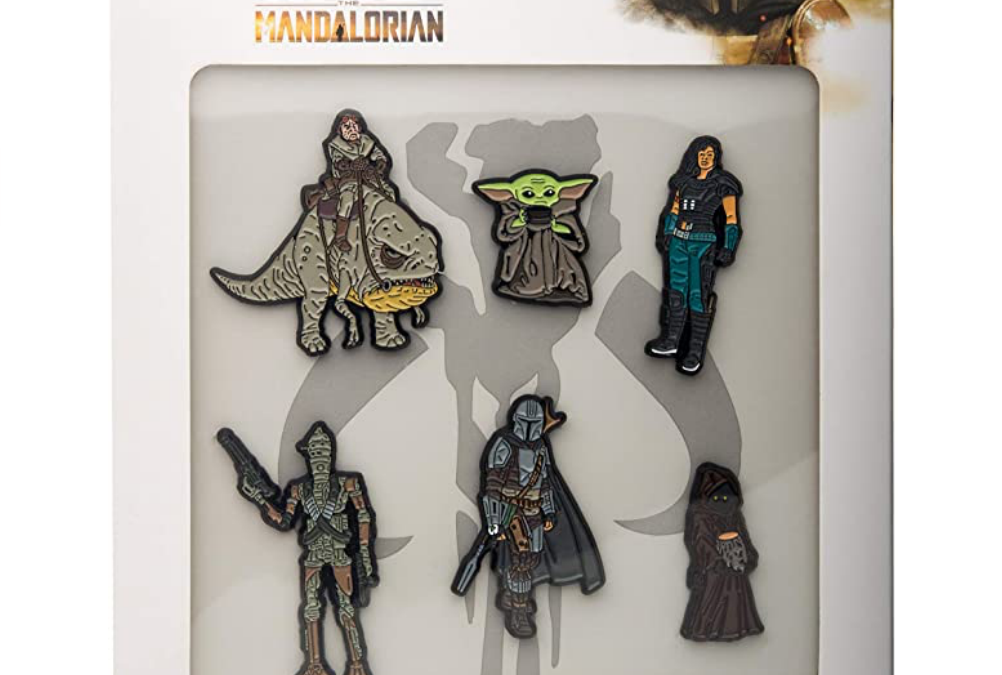 New The Mandalorian Character 6-Pin Set available now!