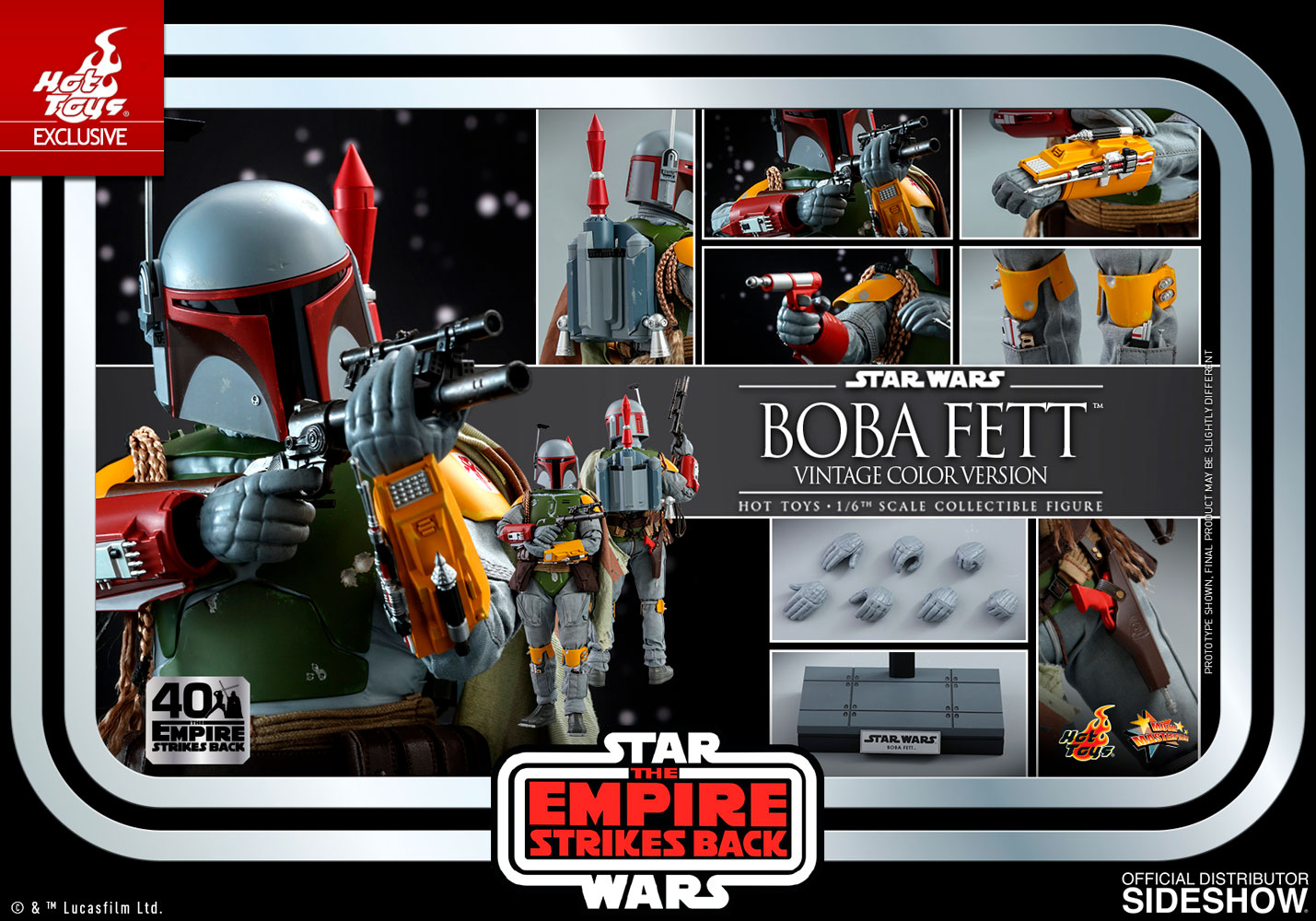 TESB Boba Fett Vintage 1/6th Scale Figure 10