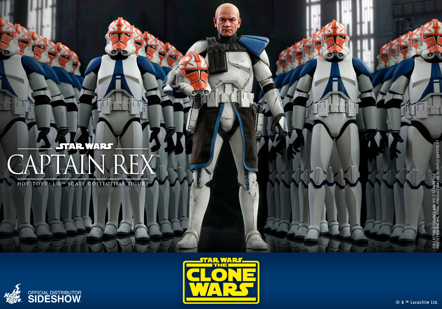 SWTCW Captain Rex 1/6th Scale Figure 2