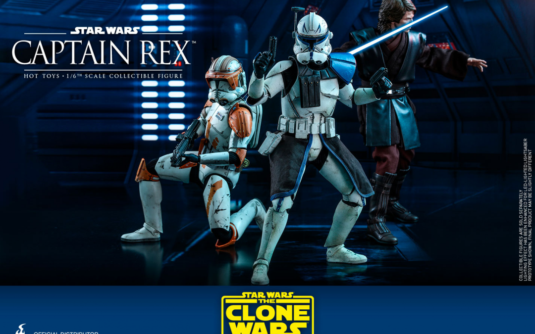 New The Clone Wars Captain Rex 1/6th Scale Figure available for pre-order!