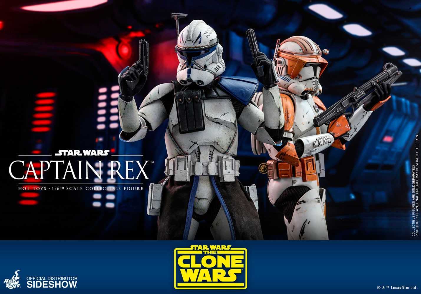 SWTCW Captain Rex 1/6th Scale Figure 9