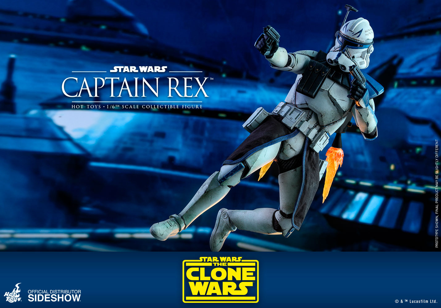 SWTCW Captain Rex 1/6th Scale Figure 10