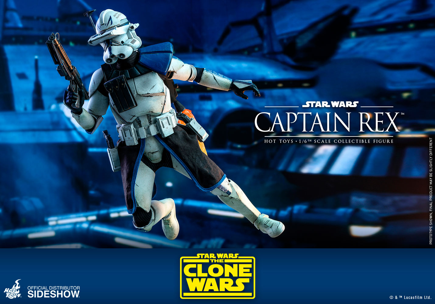 SWTCW Captain Rex 1/6th Scale Figure 12