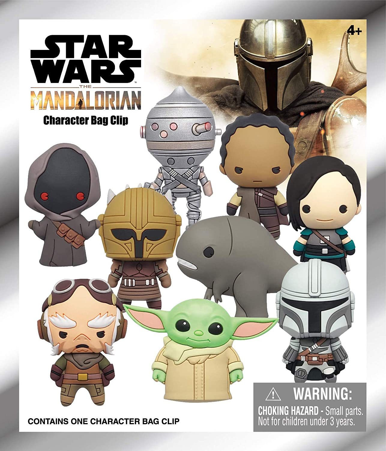 TM Character Foam Bag Clip Bundle 1