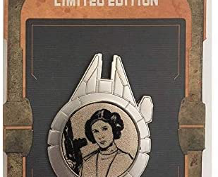 New Galaxy's Edge Princess Leia Carrie Fisher Tribute Pin available!