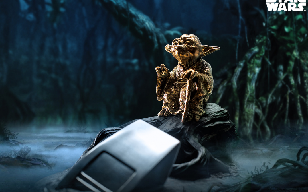 New Star Wars Jedi Master Yoda (Gilded Gold) Figurine available for pre-order!