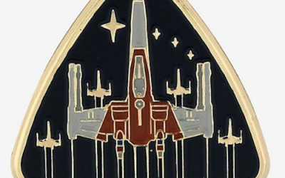 New Rise of Skywalker X-Wing Badge Pin now available!