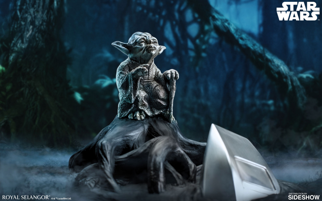 New Jedi Master Yoda (Limited Edition) Silver Figurine available for pre-order!