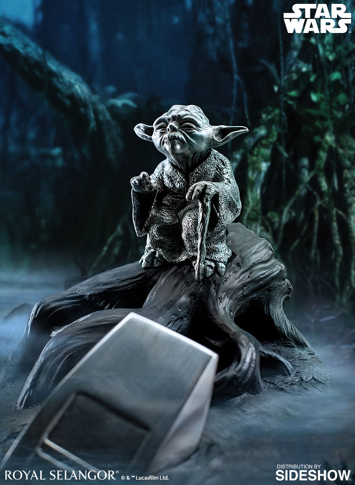 TESB Jedi Master Yoda (Limited Edition) Silver Figurine 3