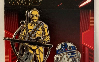 New Rise of Skywalker C-3PO and R2-D2 2-Pin Set available now!