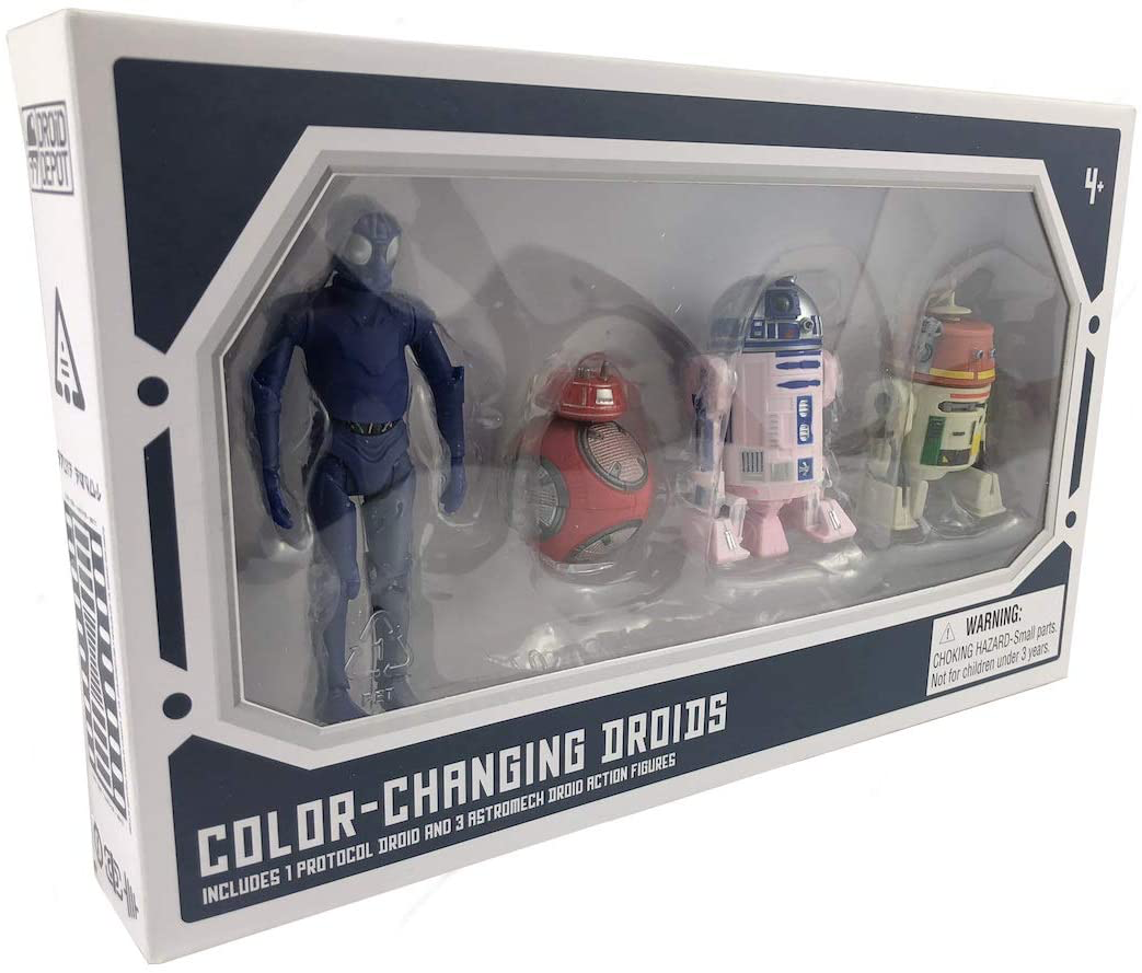 SWGE Color-Changing Droid 4-Pack (1) 1