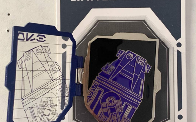 New Galaxy's Edge Purple Astromech Droid Depot Pin available!