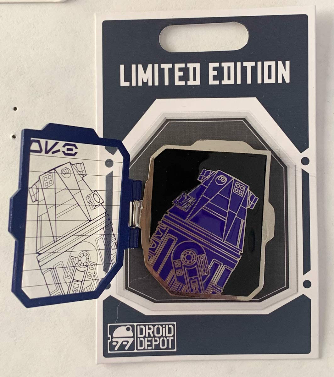 SWGE Purple Astromech Droid Depot Pin