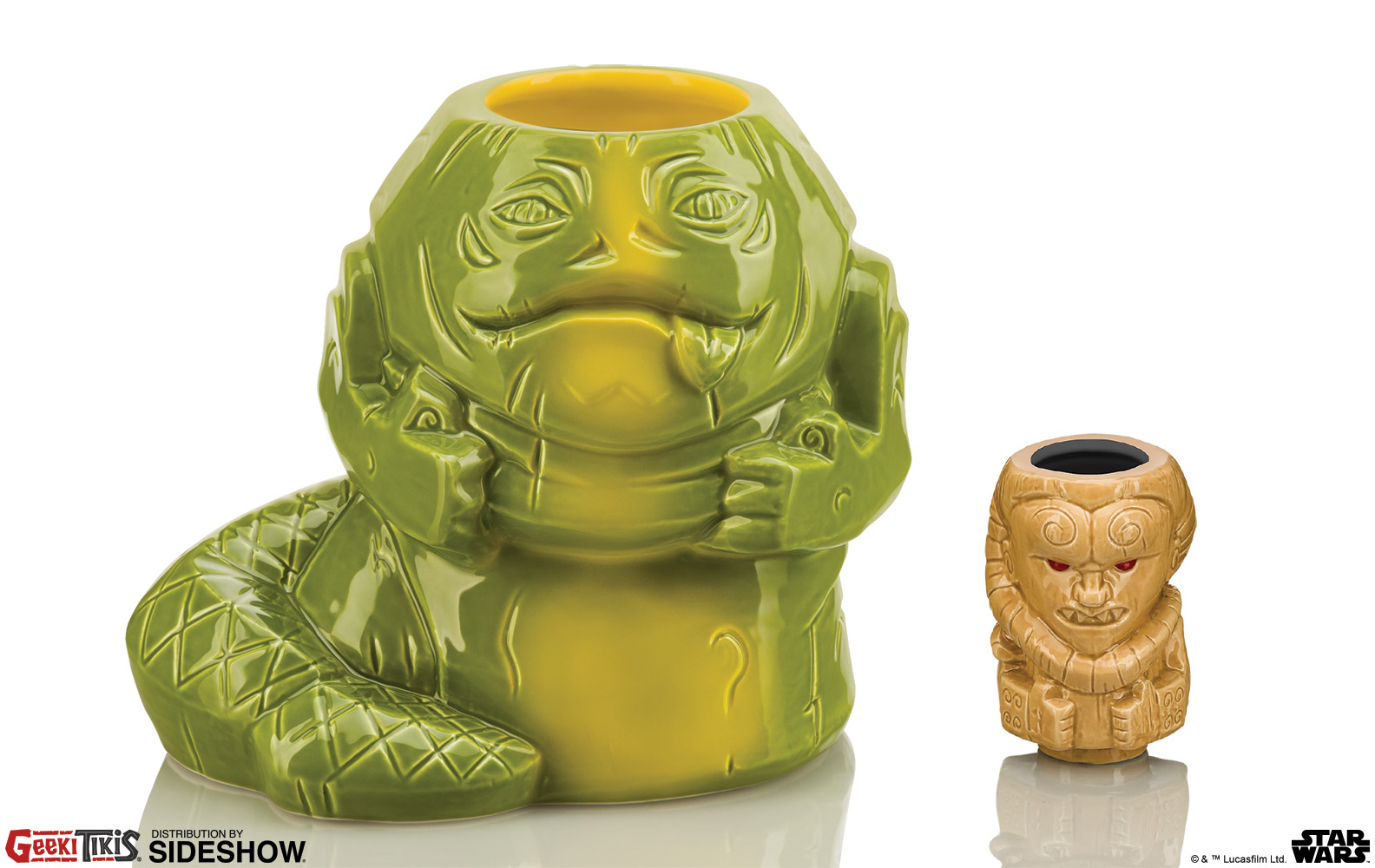 SW Jabba The Hut and Bib Fortuna Mug set 3