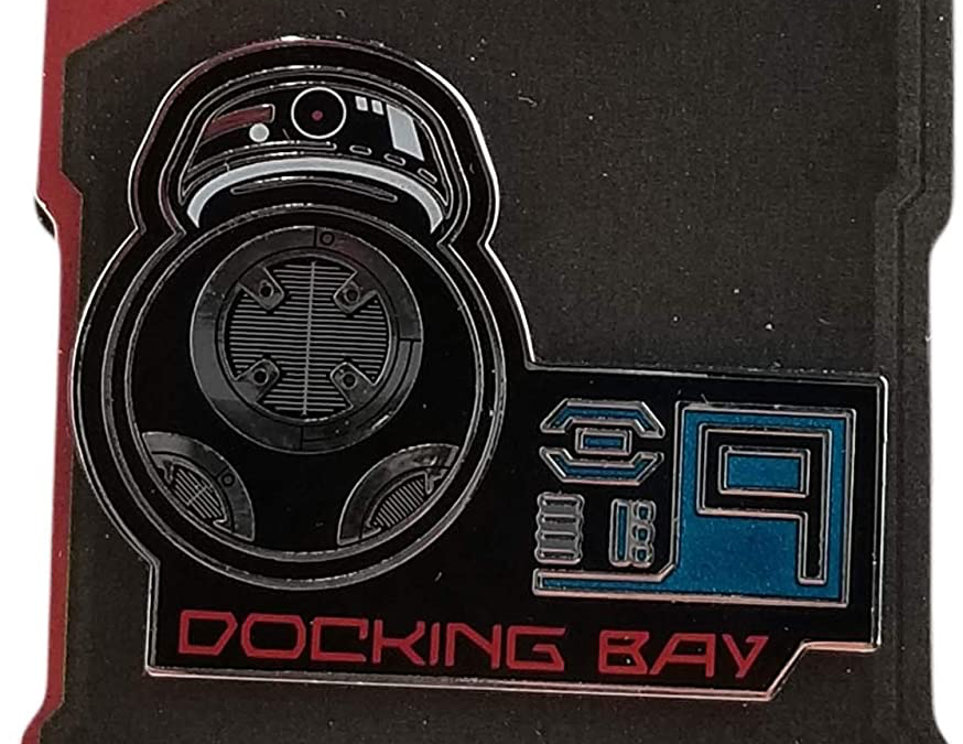 New Star Wars Galaxy's Edge BB-9E Docking Bay Pin available!