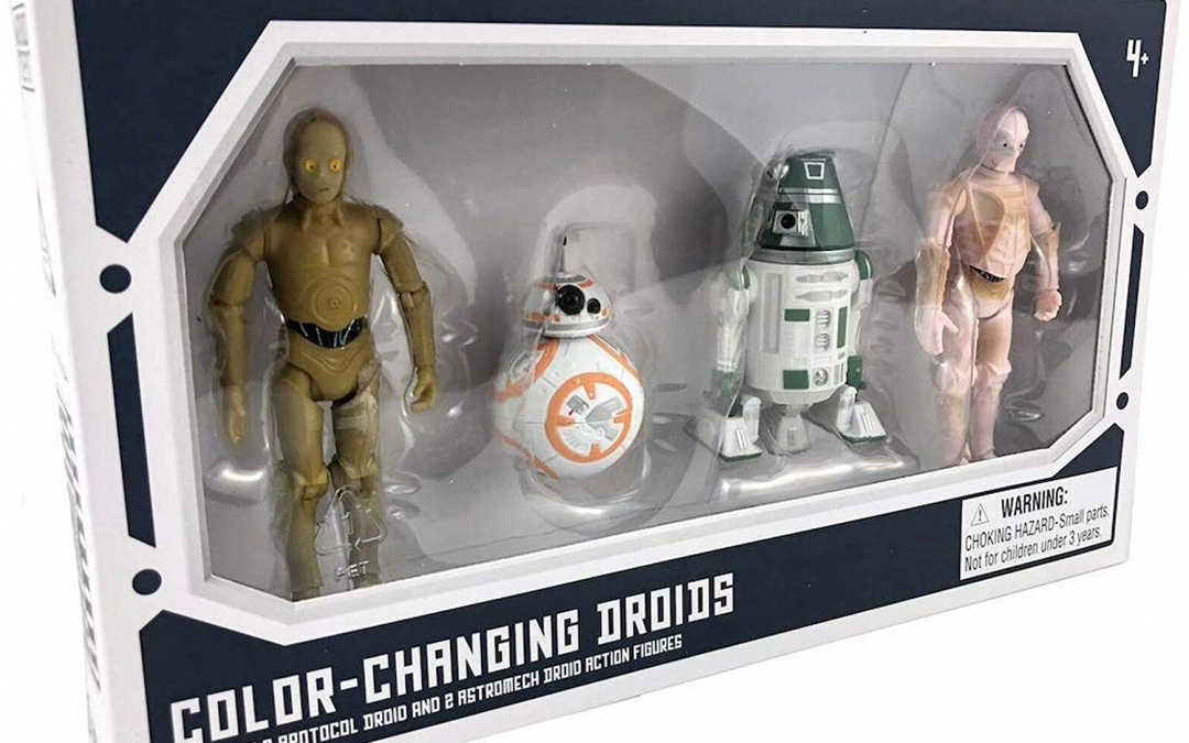 New Galaxy's Edge Color-Changing Droid (2) Figure 4-Pack available!