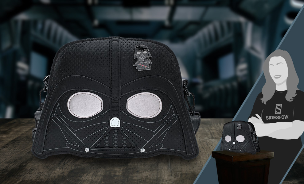SW Darth Vader Pin and Trader Cross-body Bag Set 1