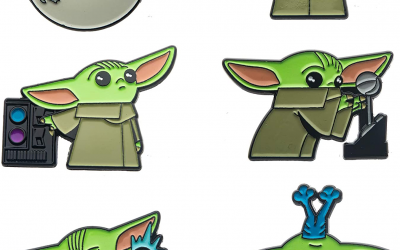 New The Mandalorian The Child Enamel 6 Pin Set available for pre-order!