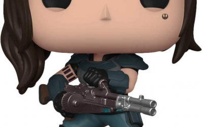 New The Mandalorian Cara Dune with Gun Bobble Head Toy available!