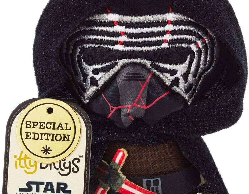 New Rise of Skywalker Kylo Ren itty bittys Plush Toy available now!