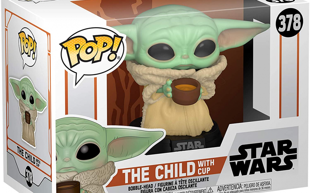 New The Child with Cup Bobble Head Toy available for pre-order!