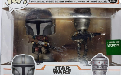 New The Mandalorian Mando & IG-11 Bobble Head Toy 2-Pack available!