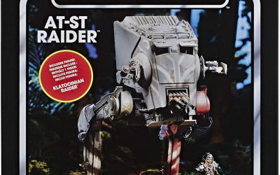 New The Mandalorian AT-ST Raider Vintage Vehicle Toy available!