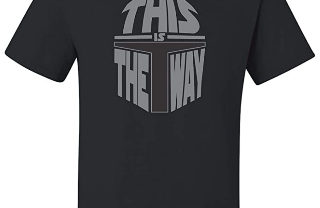 New The Mandalorian "This is The Way" T-Shirt available!