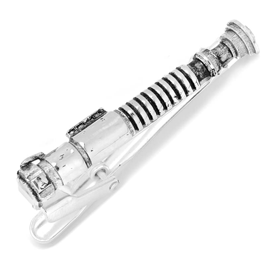 SW 3D Luke Skywalker Lightsaber Tie Clip 2
