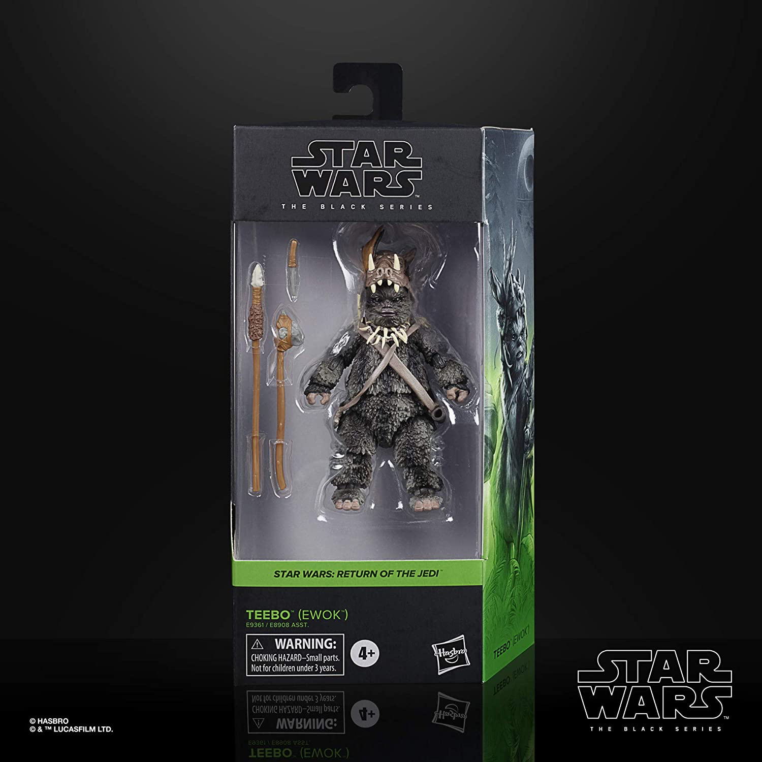 ROTJ Teebo (Ewok) Black Series Collectible Figure 1