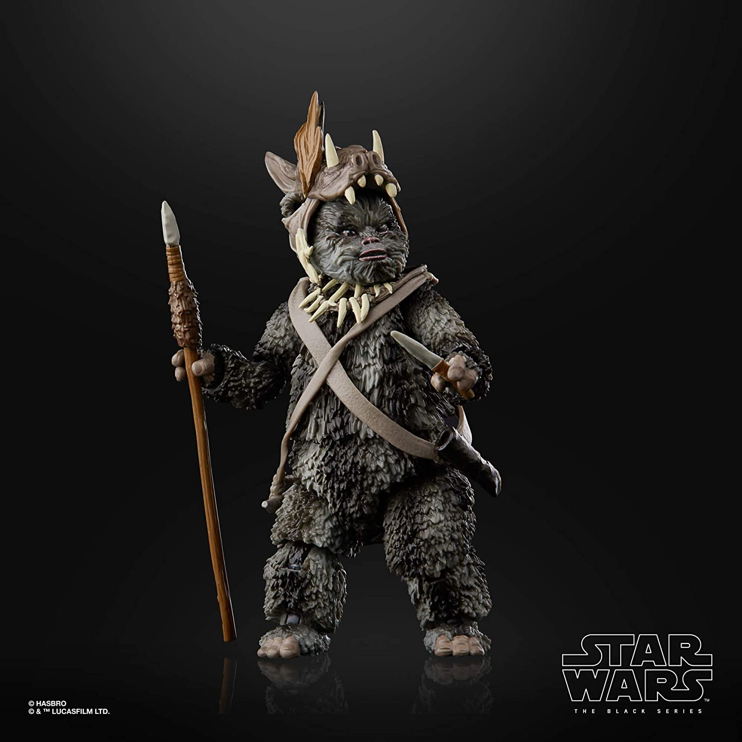 ROTJ Teebo (Ewok) Black Series Collectible Figure 2