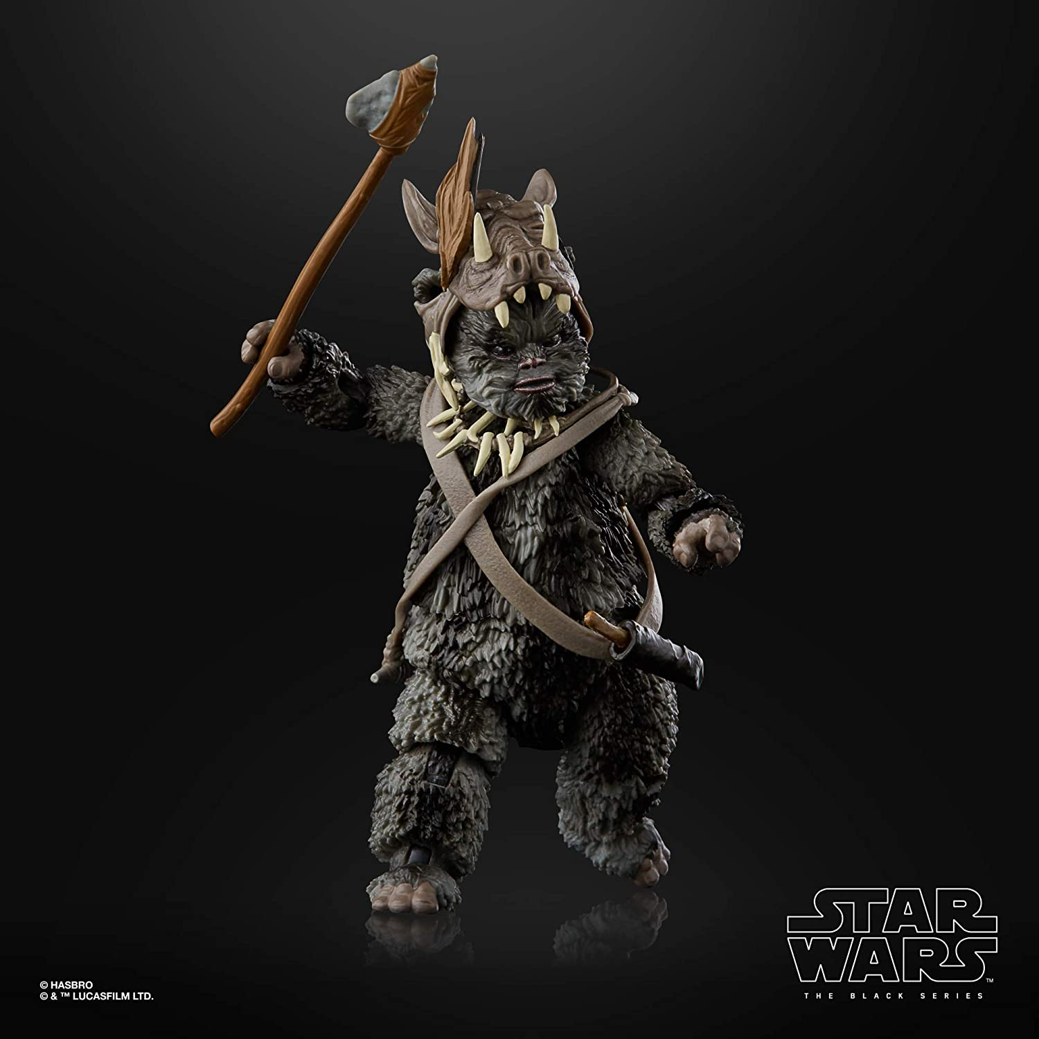 ROTJ Teebo (Ewok) Black Series Collectible Figure 3