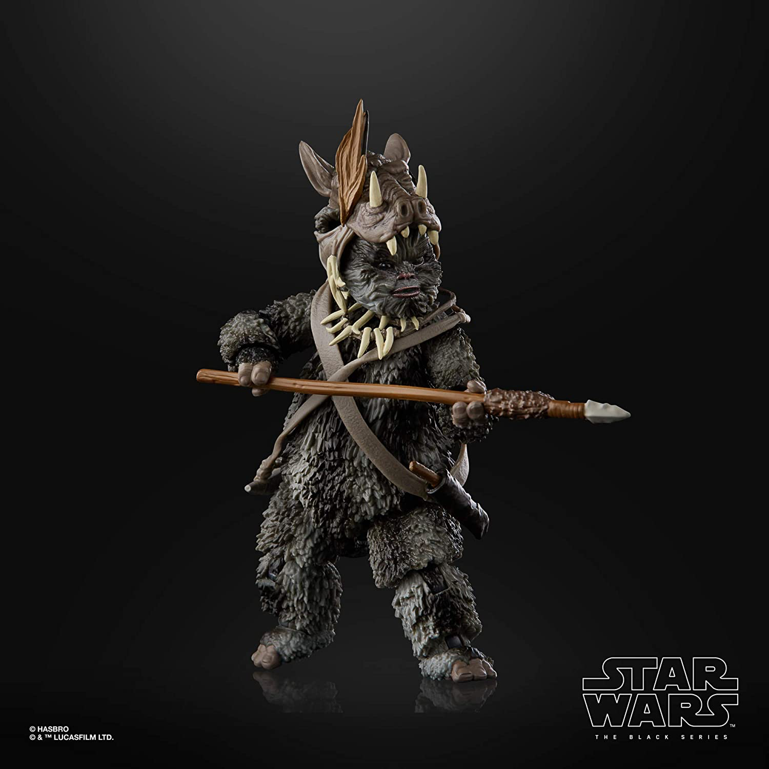 ROTJ Teebo (Ewok) Black Series Collectible Figure 4