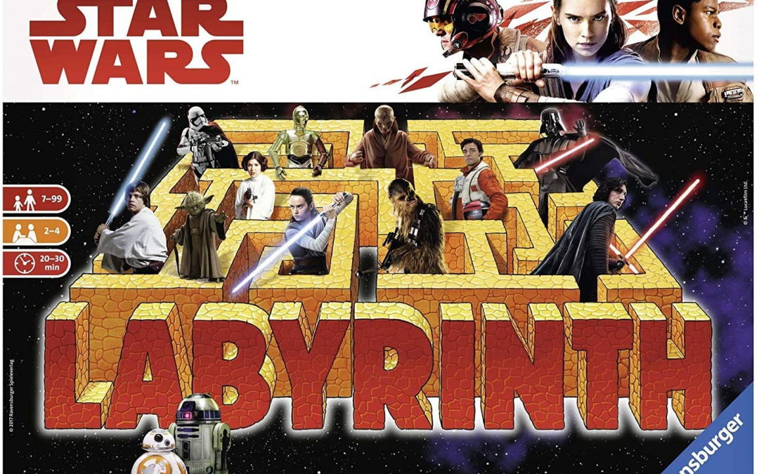 New Last Jedi Moving Labyrinth Board Game available now!