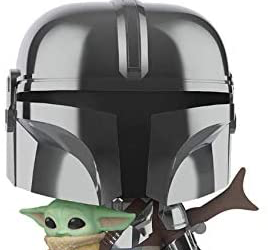 New Mando with The Child 10" Chrome Bobble Head Toy available for pre-order!