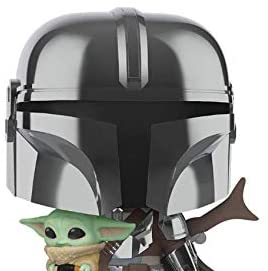 New Mando with The Child 10" Chrome Bobble Head Toy available for pre-order!