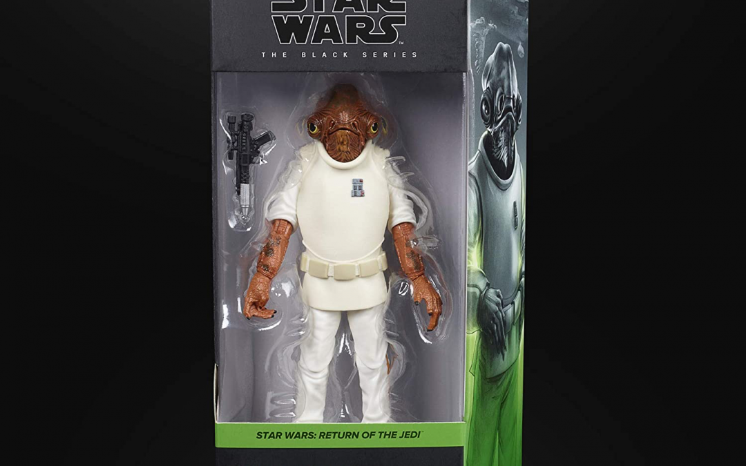 New Return of the Jedi Admiral Ackbar Black Series Collectible Figure available!