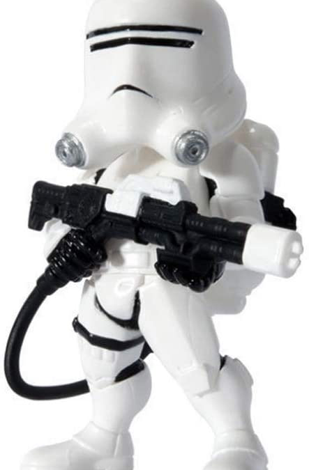 New Force Awakens First Order Flame Trooper Q Version Figure available!