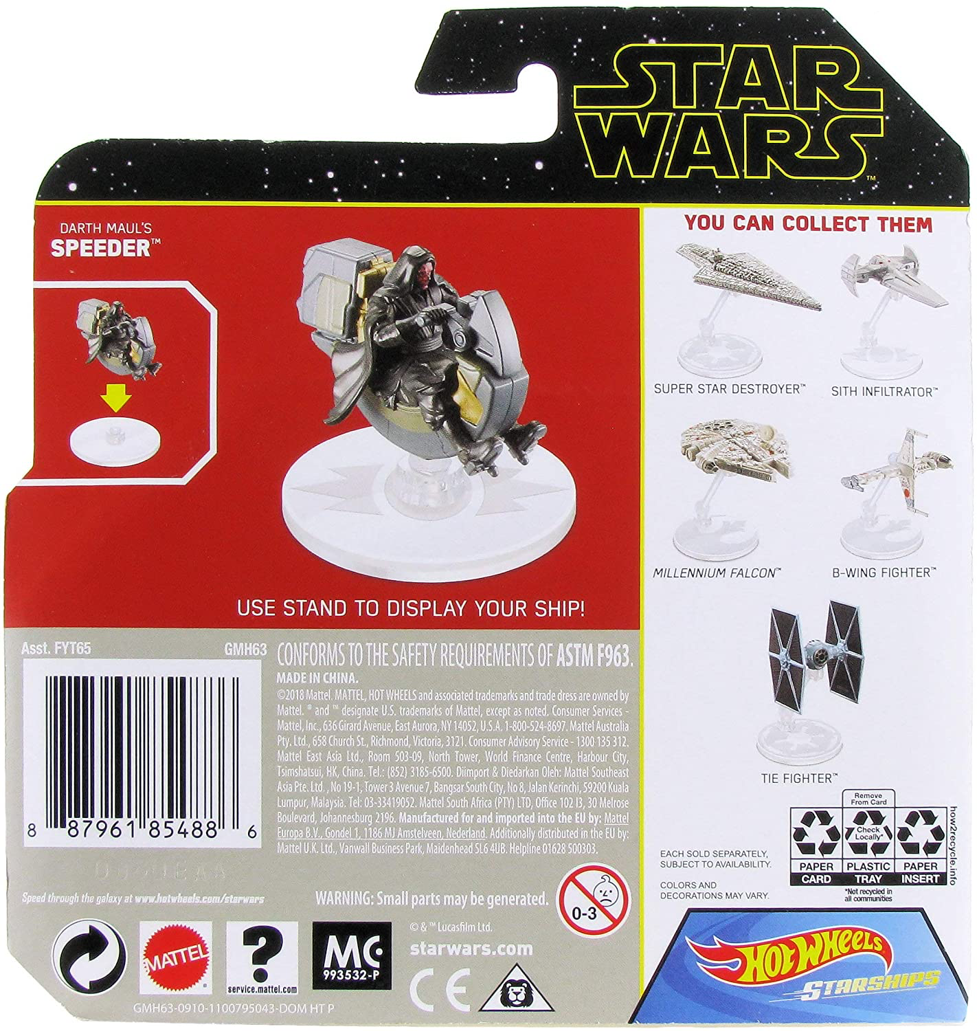 TPM HW Darth Maul's Speeder Vehicle Toy 2